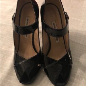 Manolo Blahnik high heel maryjanes